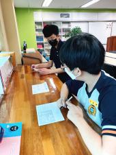 9월 도서관 행사 (가로세로 퍼즐맞추기)